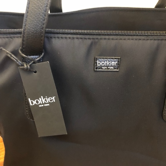 Botkier Bond Black Nylon and Leather Tote - Picture 3 of 6